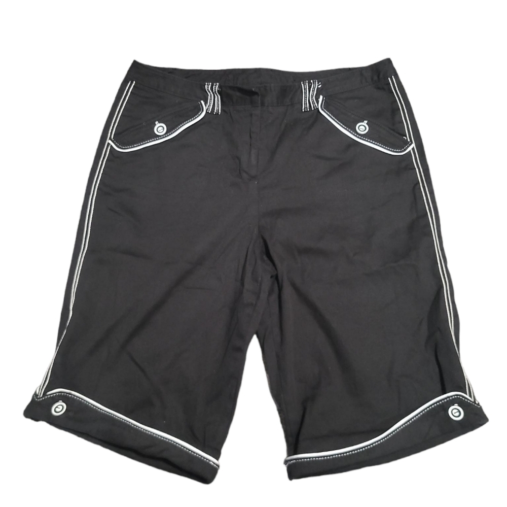 LARRY LEVINE stretch shorts 12